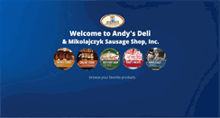 Desktop Screenshot of andysdeli.com